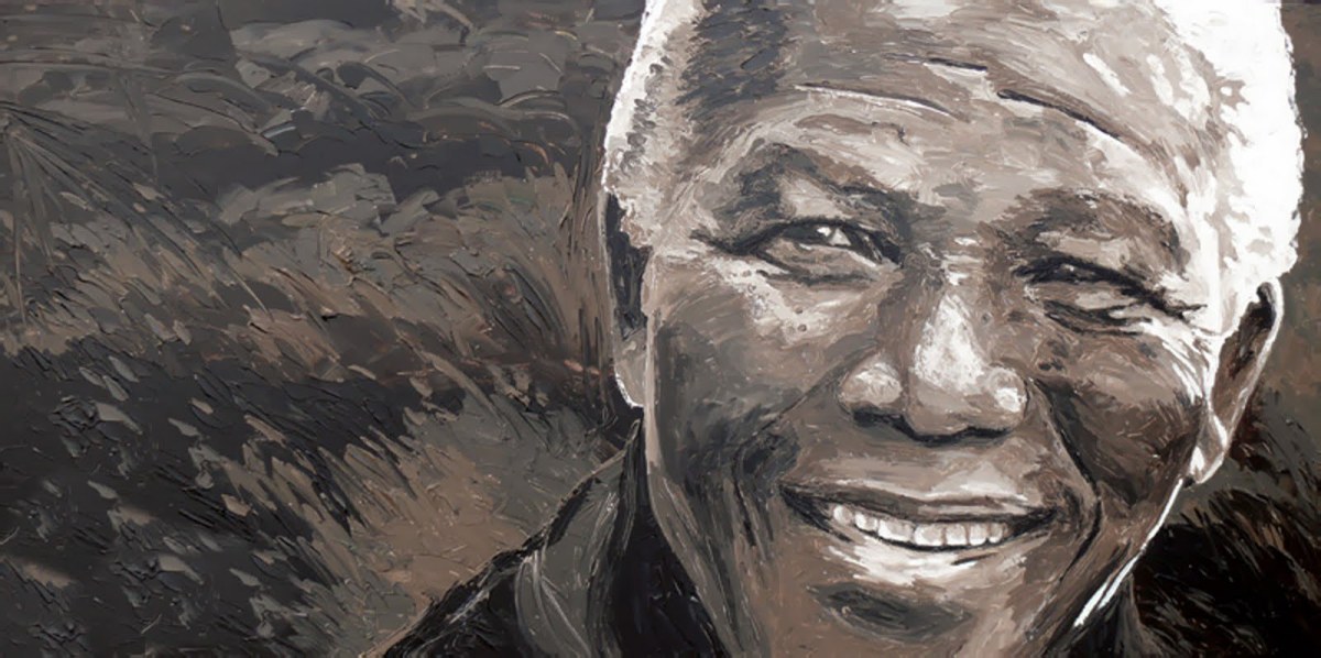 nelson mandela painting