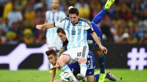Argentina's Lionel Messi at 2014 FIFA World Cup