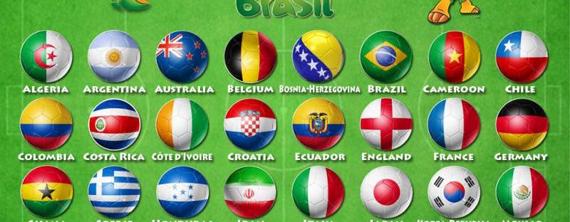 Fifa 2014 World Cup Qualifiers - countries
