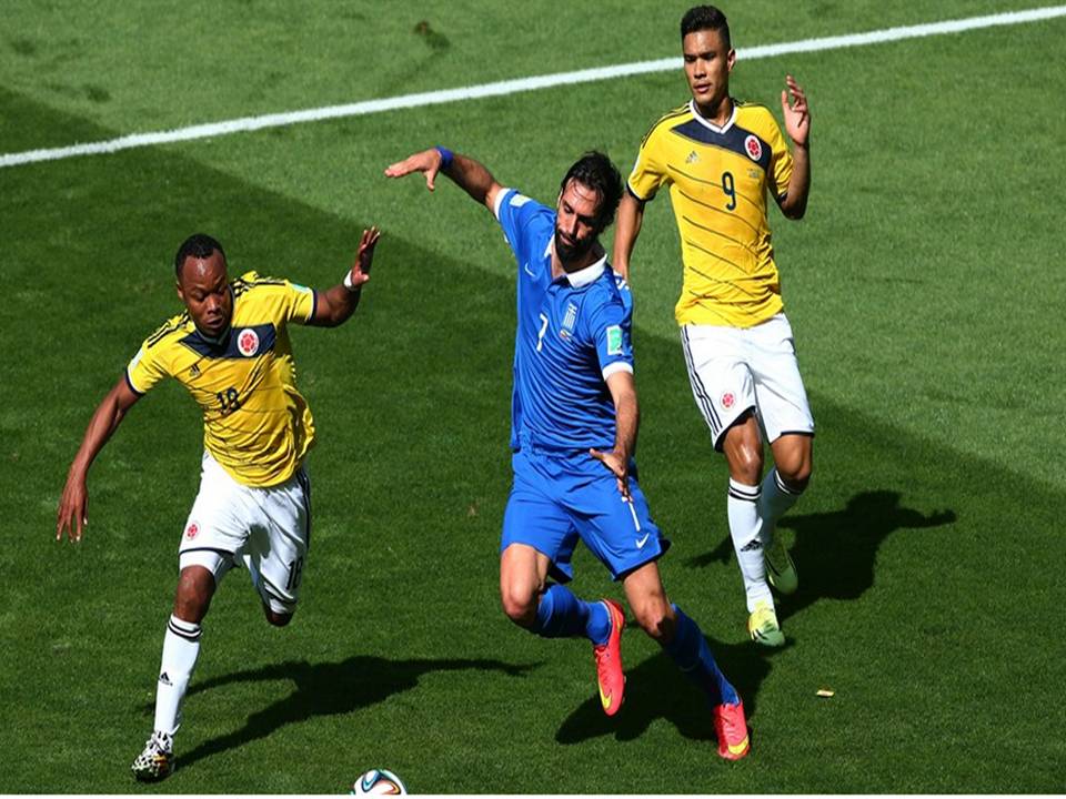 2014 FIFA World Cup - Colombia 3 vs. 1 Greece