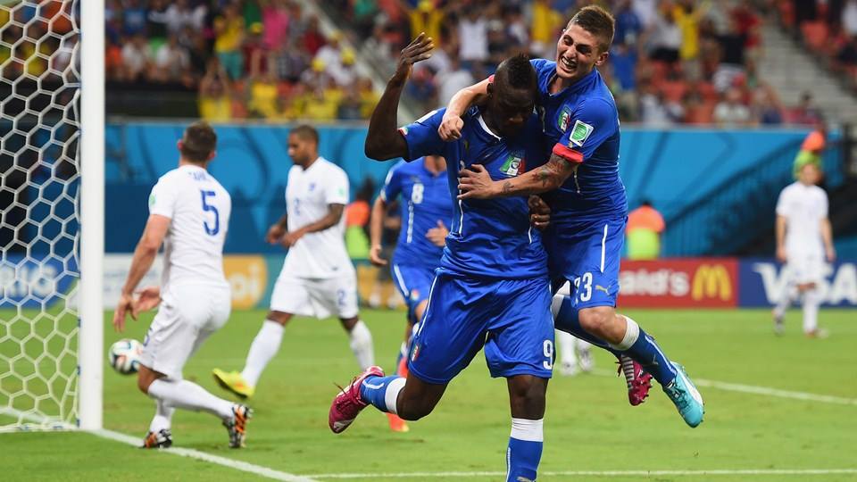 2014 FIFA World Cup - Italy 2 vs 1 England