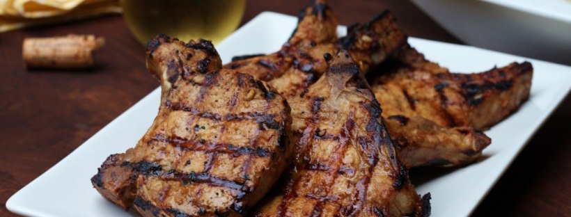 JAMAICAN FOOD / RECIPES: GOLDEN PORK CHOPS