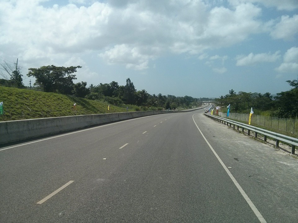 North South Highway 2000 as of August 2014