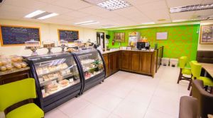 Asia's cafe in york pharmacy in Jamaica located in the middle of HWT