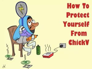 How to protect yourself from Chikungunya in Jamaica cartoon