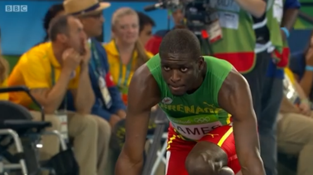 Kirani james at rio olympics finals 400m