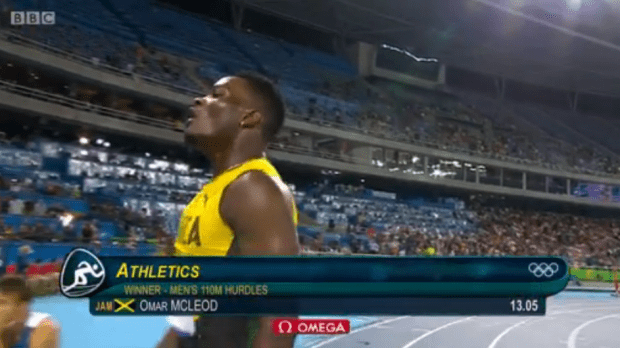 Omar McLeod History Making Victory In Men’s 110m Hurdles Finals 9