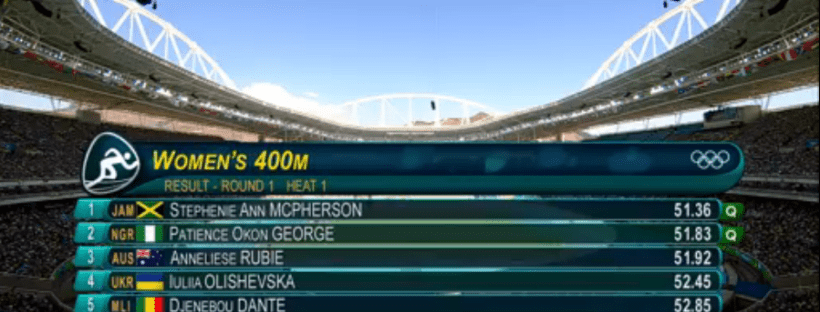Stephanie McPherson Qualifies For Semi Finals Of Women’s 400m