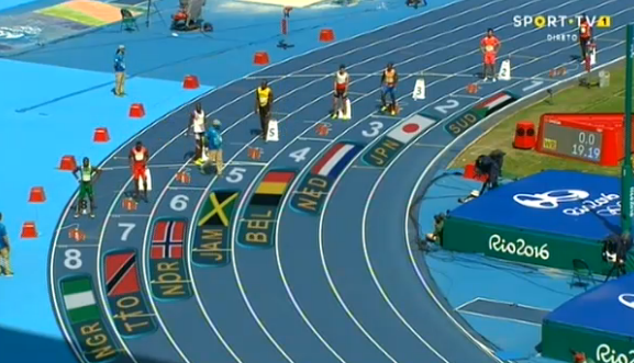 usain bolt in mens 200m at the rio 2016 olympics