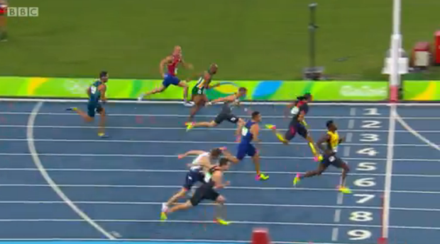 omar mcleod at rio in 110m semi final