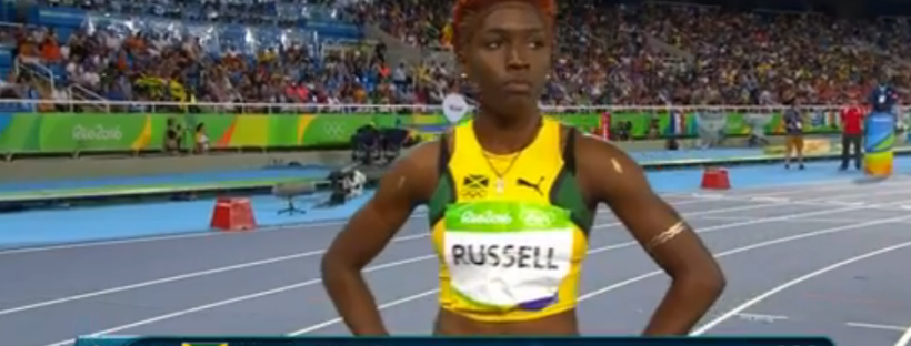 janieve russell To The Women’s 400m Hurdles Finals