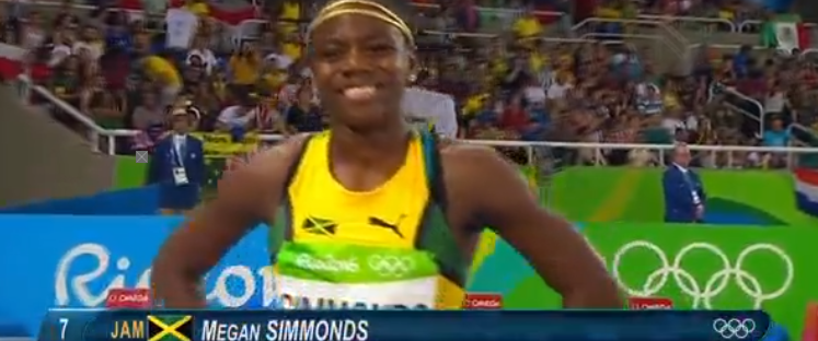 megan simmonds at the rio olympics