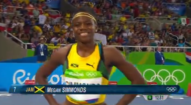 megan simmonds at the rio olympics