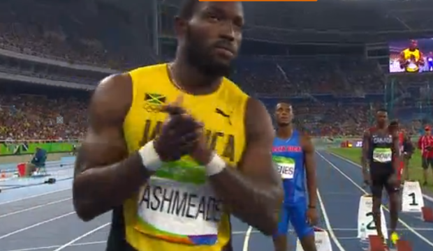 nickel ashmeade at rio olympics 200m semi