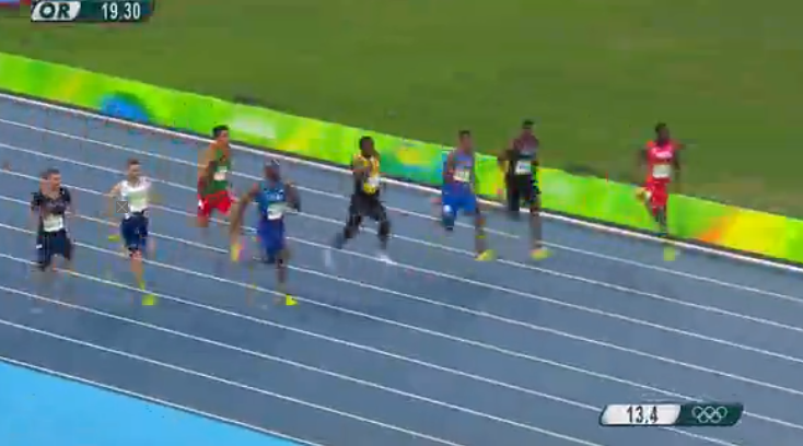 nickel ashmeade at rio olympics 200m semi