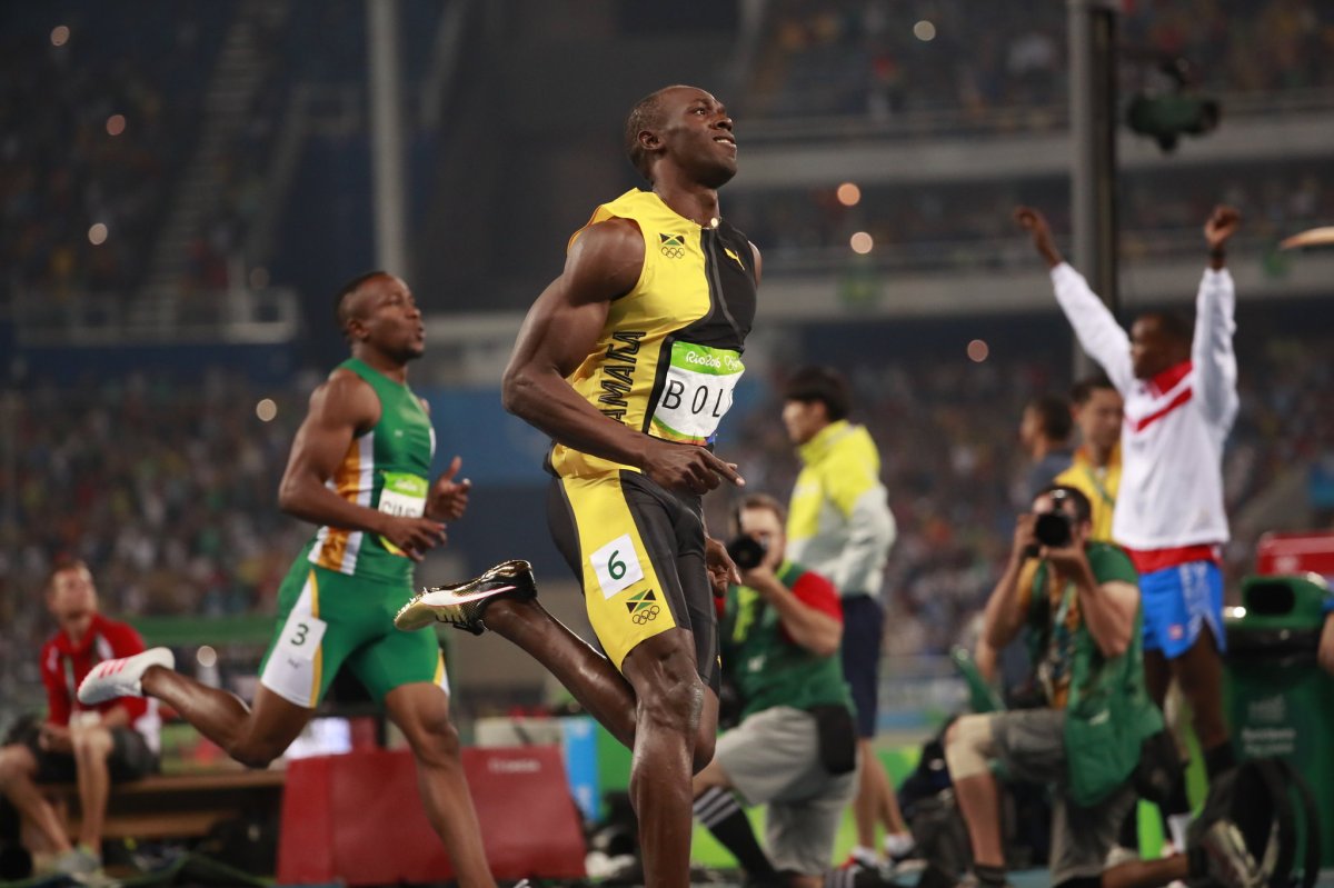 usain bolt wins rio 2016 olympics 100m