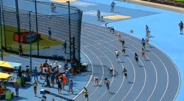 Women’s 4x100m Relay Round 1 2