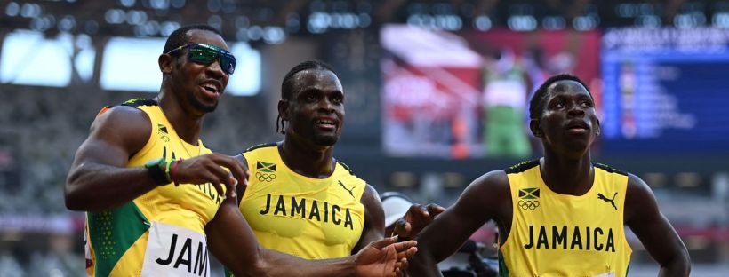 Tokyo Olympics 2021 - Jamaica mens 4x100 meters team