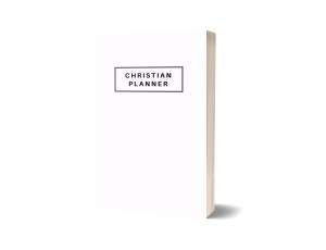 Christian Planner | Undated Daily Planner, Prayer Journal, Gratitude, Expense, Meal, Password & Monthly Reflection Tracker for 12 Months Coverage| Hard Cover | White | 200 pages