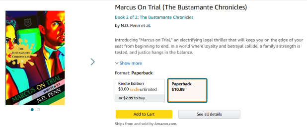 marcus on tril by n.d. penn