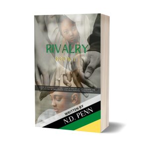 Rivalry book 1- 3d book cover by n.d. penn